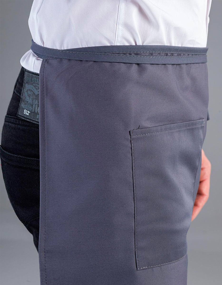 Grembiule bistrot colore italiano dettaglio lato