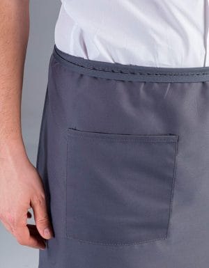 Grembiule bistrot colore italiano dettaglio tasca