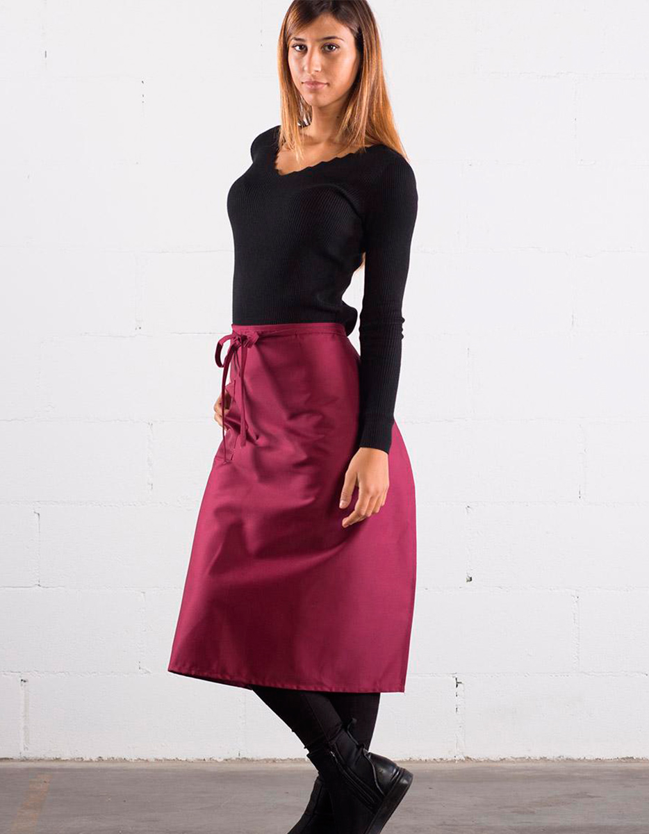 Gembiule lungo tablier colore italiano lato