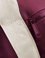 Borsone classico a traccola bag base dettaglio zip