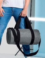 Borsone classico a traccola bag base grigio