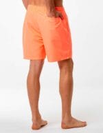 Costume boxer da uomo in tessuto riciclato black spider retro