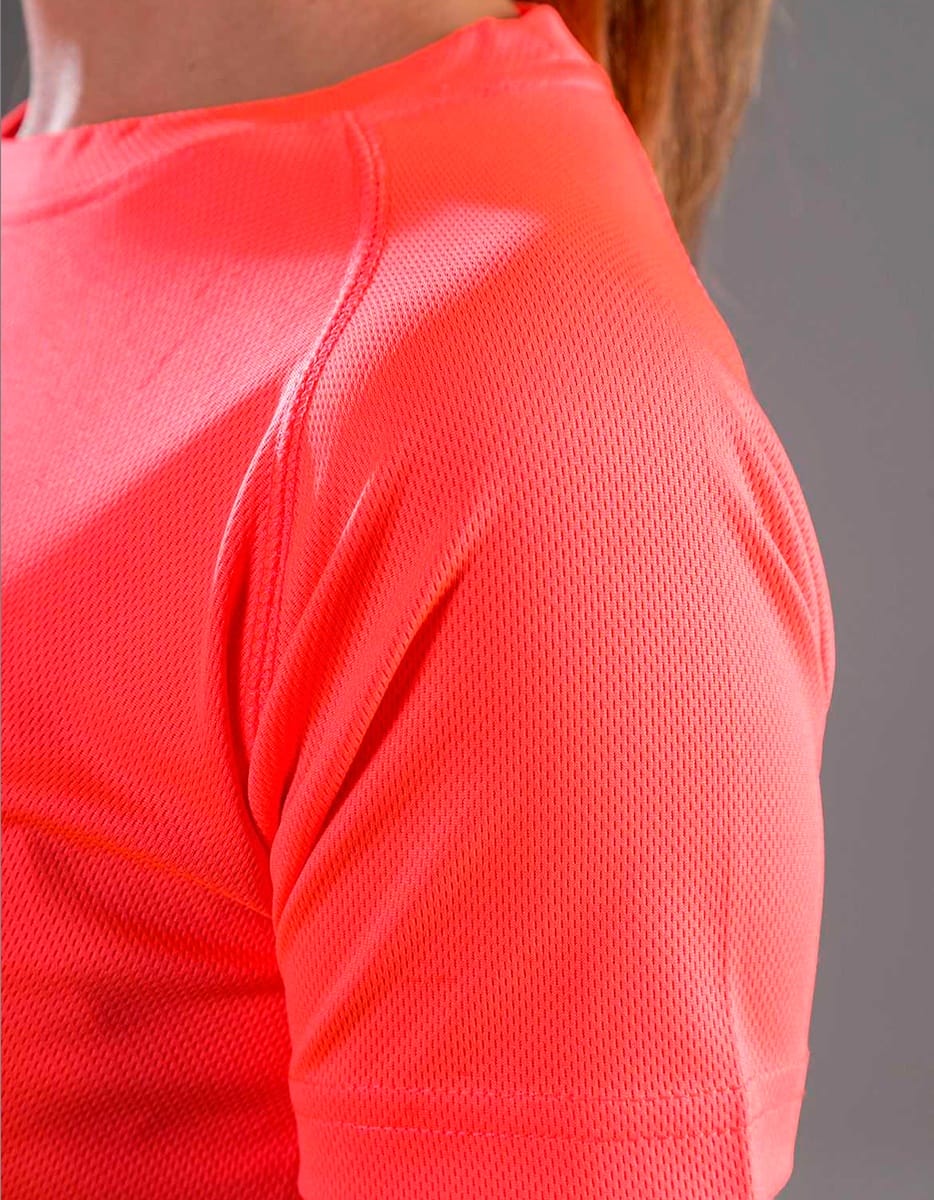 Maglietta donna in tessuto tecnico run t women sprintex dettaglio cucitura