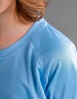 Maglietta sportiva bambino run t kids sprintex dettaglio cucitura