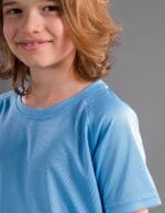 Maglietta sportiva bambino run t kids sprintex dettaglio spalla