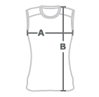 Misure taglie canotta pallavolo