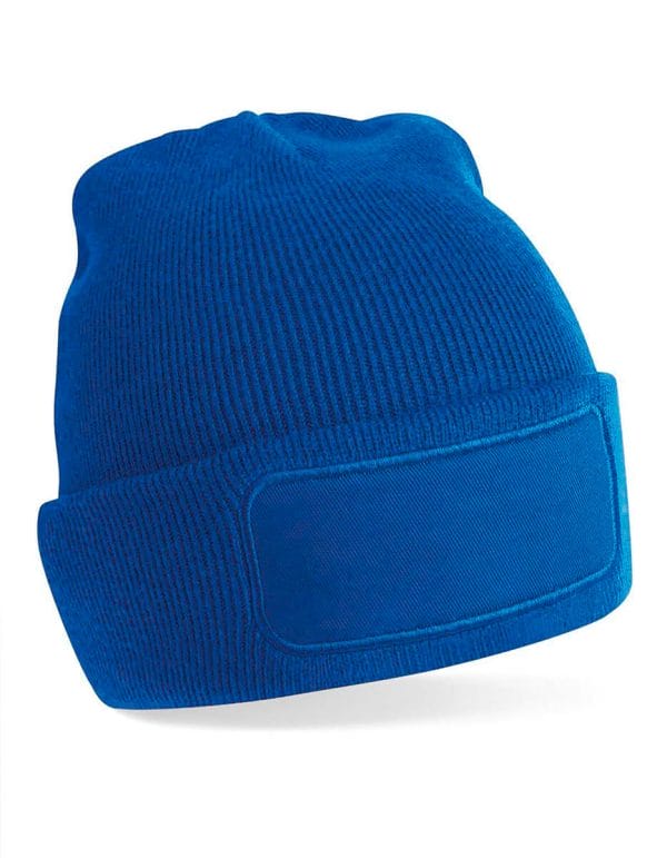 Cappellino beanie invernale blu royal