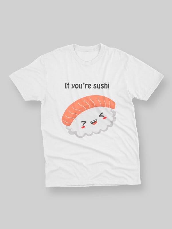Idea regalo san valentino maglietta sushi
