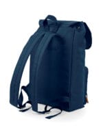 Zaino vintage porta laptop french navy retro