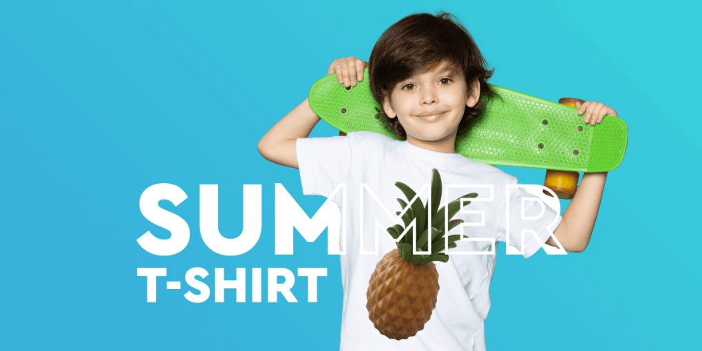 Crea magliette personalizzate per l'estate