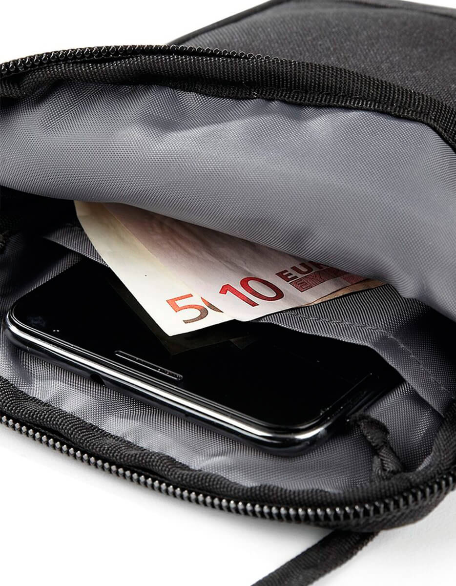 Portafoglio da viaggio personalizzato dettaglio tasca interna