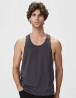 Bs011 canotta unisex grigia