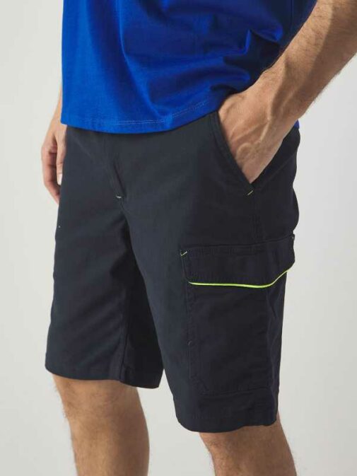 Power short pantaloncino multitasche elasticizzato - immagine 2