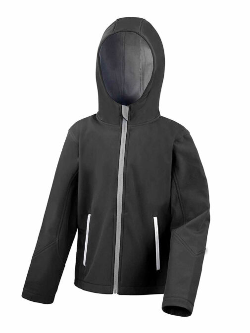 Softshell bambino con cappuccio - immagine 6