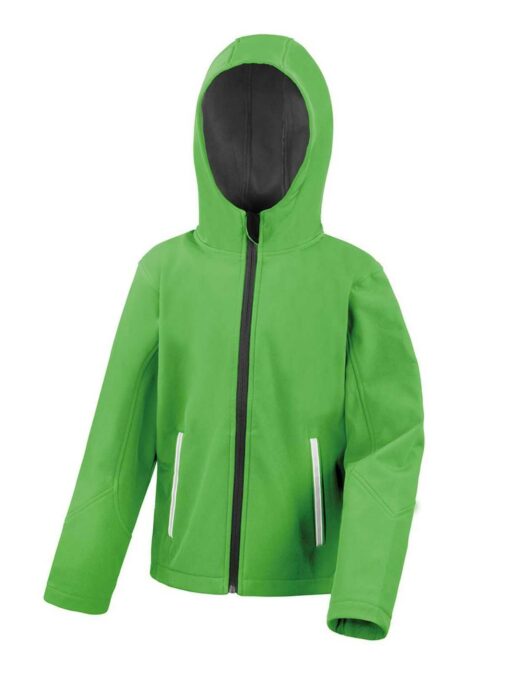 Softshell bambino con cappuccio - immagine 7