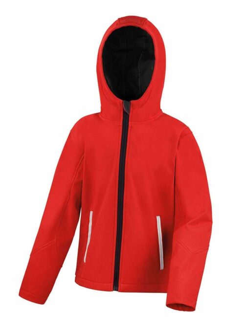 Softshell bambino con cappuccio - immagine 10