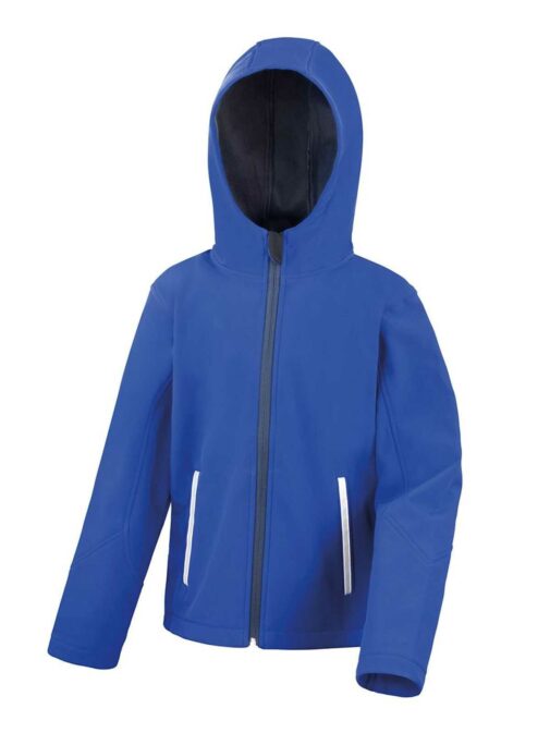 Softshell bambino con cappuccio - immagine 11