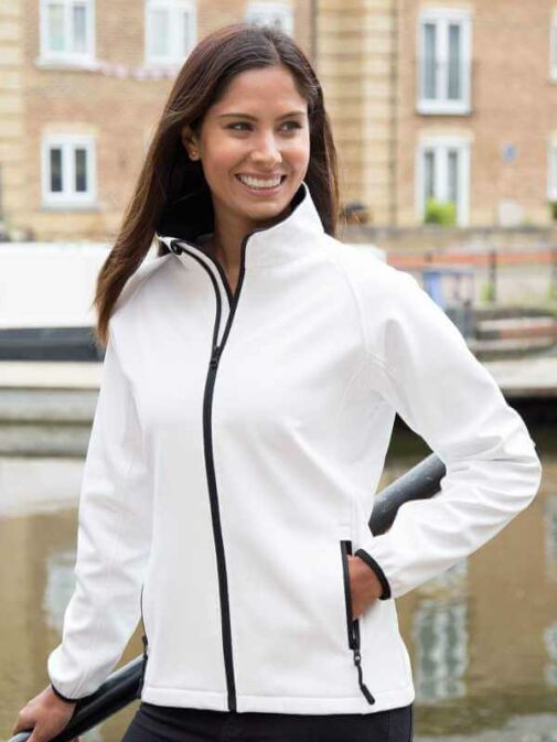 Jacket softshell donna 2 strati - immagine 2