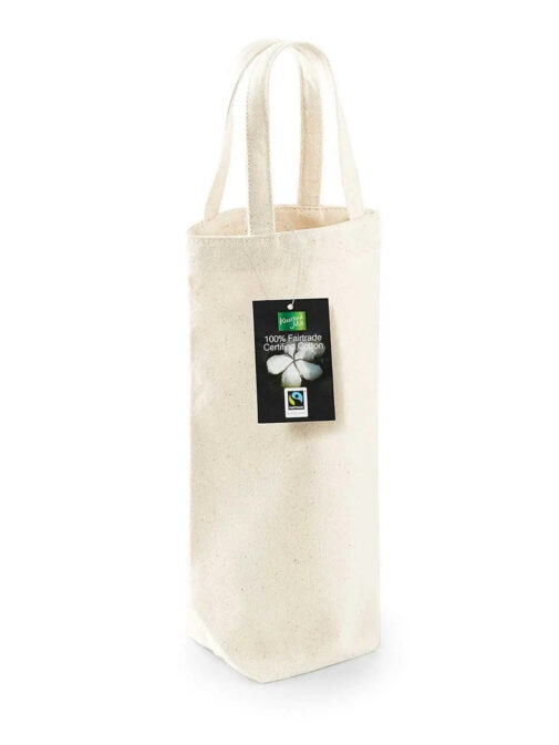 Shopper porta bottiglia fairtrade - immagine 7