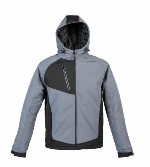 Softshell uomo cappuccio 3 strati - immagine 9