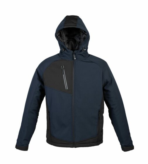 Softshell uomo cappuccio 3 strati - immagine 7