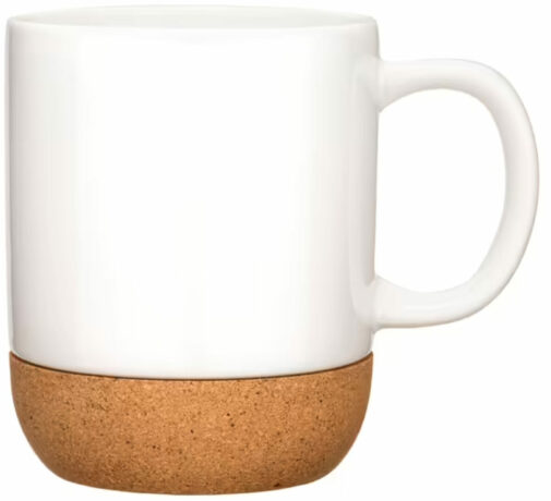 Tazza in ceramica con base separabile in sughero - immagine 3