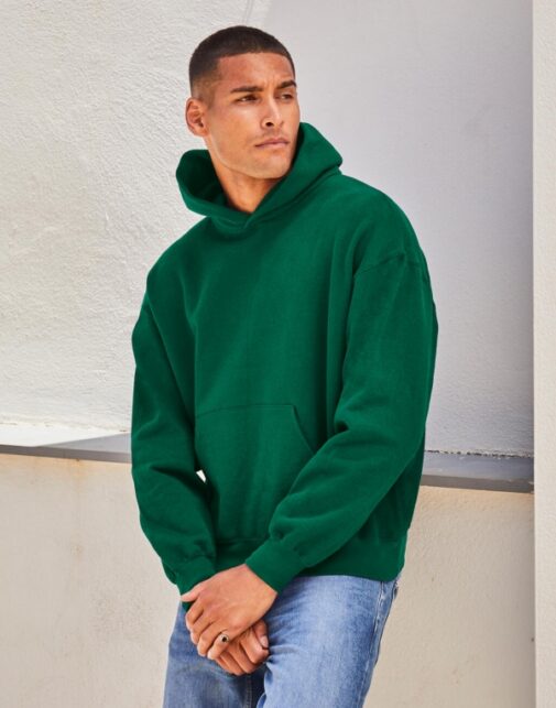 Supercotton felpa cappuccio pesante - immagine 4