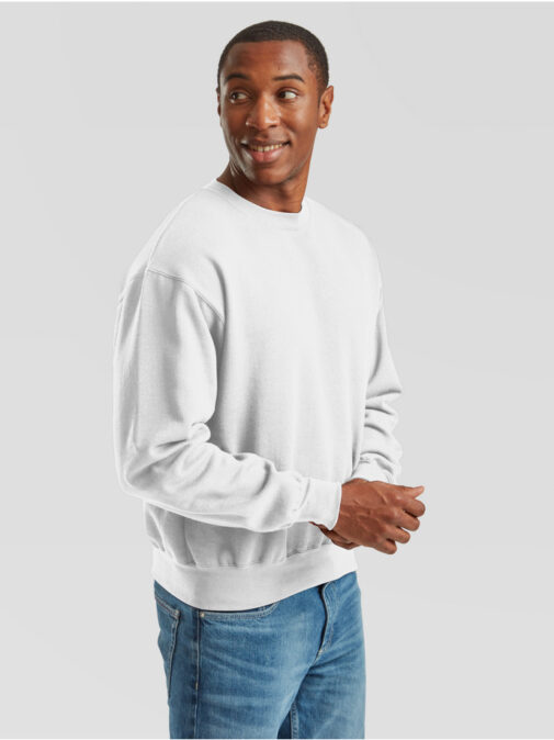 Supercotton felpa girocollo pesante - immagine 2