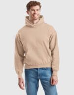 Supercotton felpa cappuccio pesante