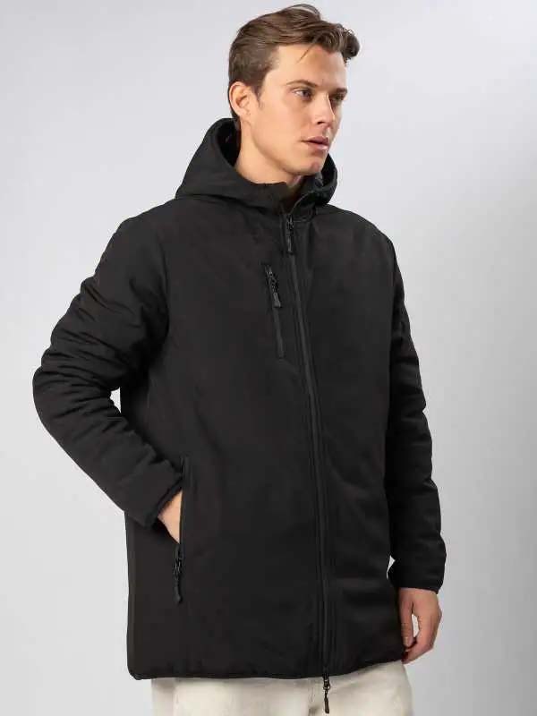Parka in softshell 3 strati con cappuccio guardian - immagine 2
