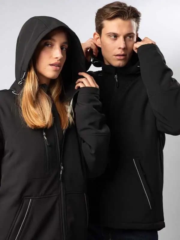 Softshell maschile 3 strati imbottito storm padded - immagine 6