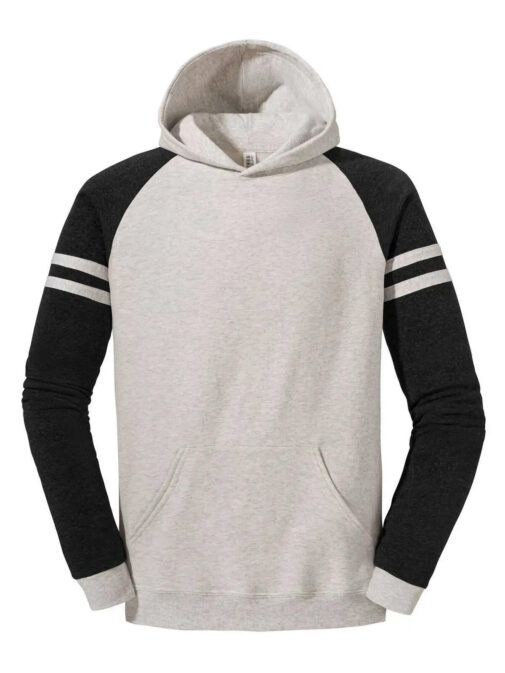 Felpa unisex cappuccio stile college - immagine 3