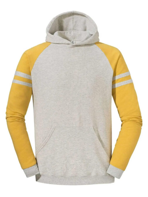 Felpa unisex cappuccio stile college - immagine 2