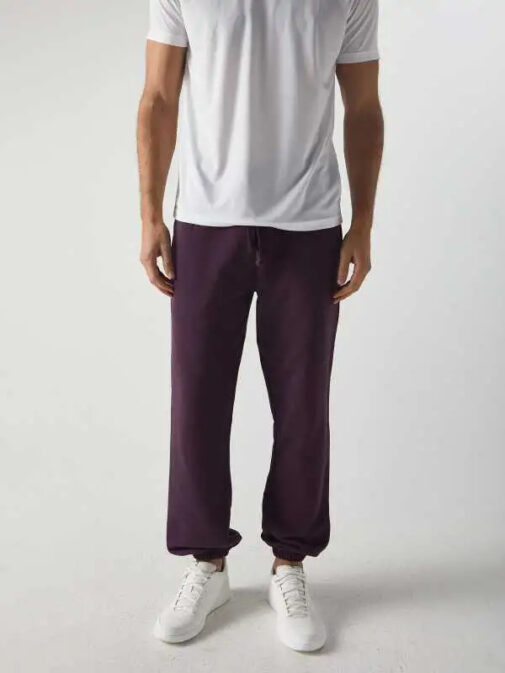 Pantaloni unisex in felpa french terry - immagine 2