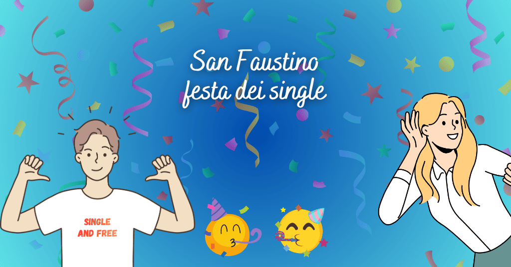 Magliette personalizzate per san faustino, la festa dei single