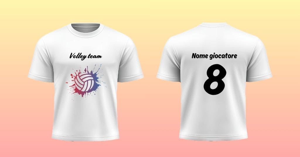 Come personalizzare maglietta sportiva