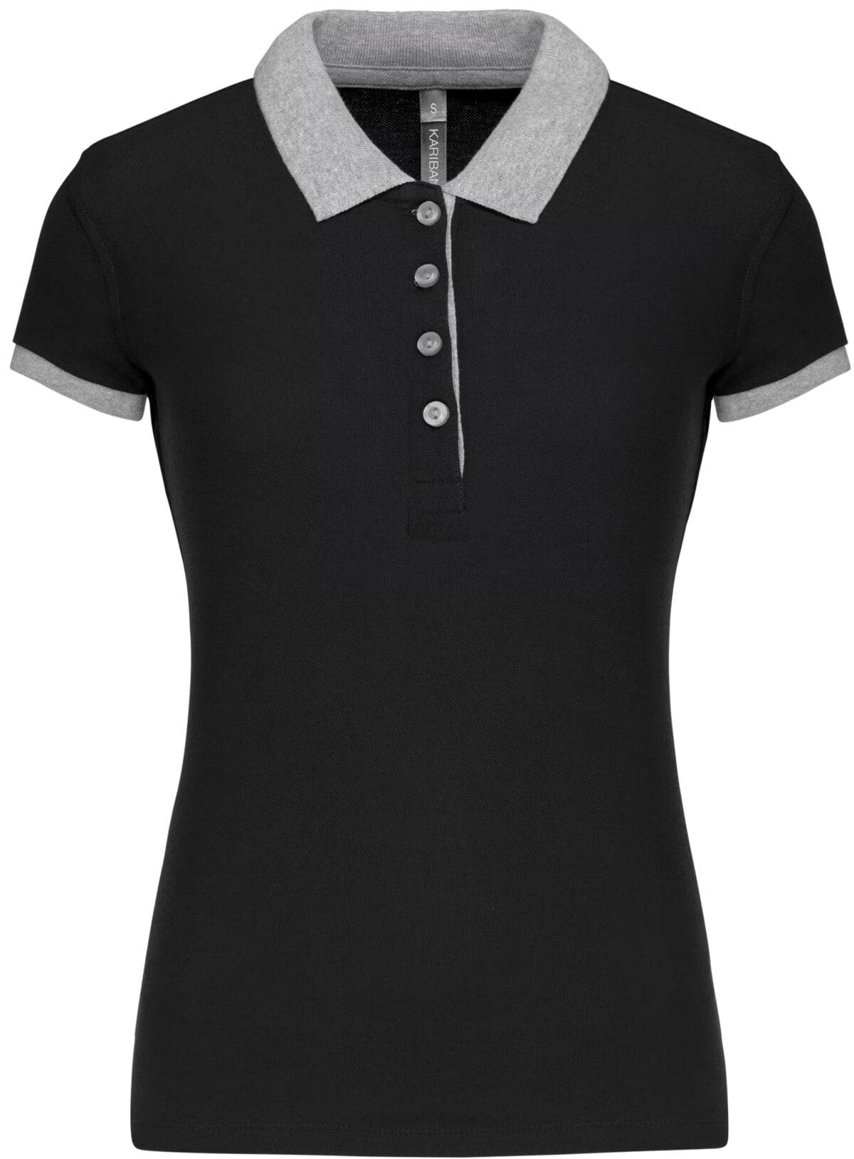 Polo piqué donna bicolore - immagine 11