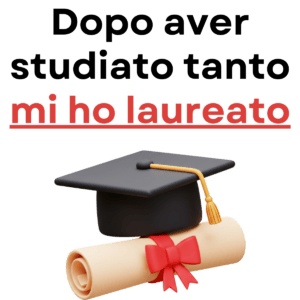 Mi ho laureato