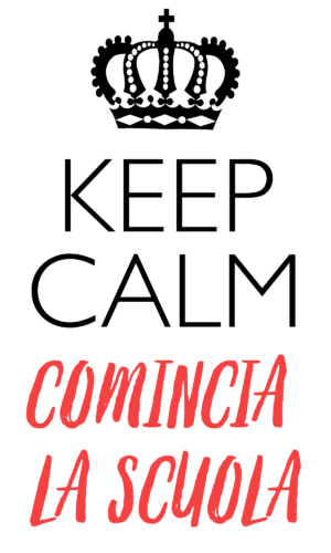 Keep calm comincia la scuola