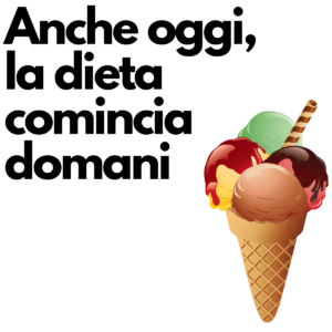 Anche oggi, la dieta comincia domani – gelato