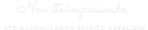 Non sto ingrassando